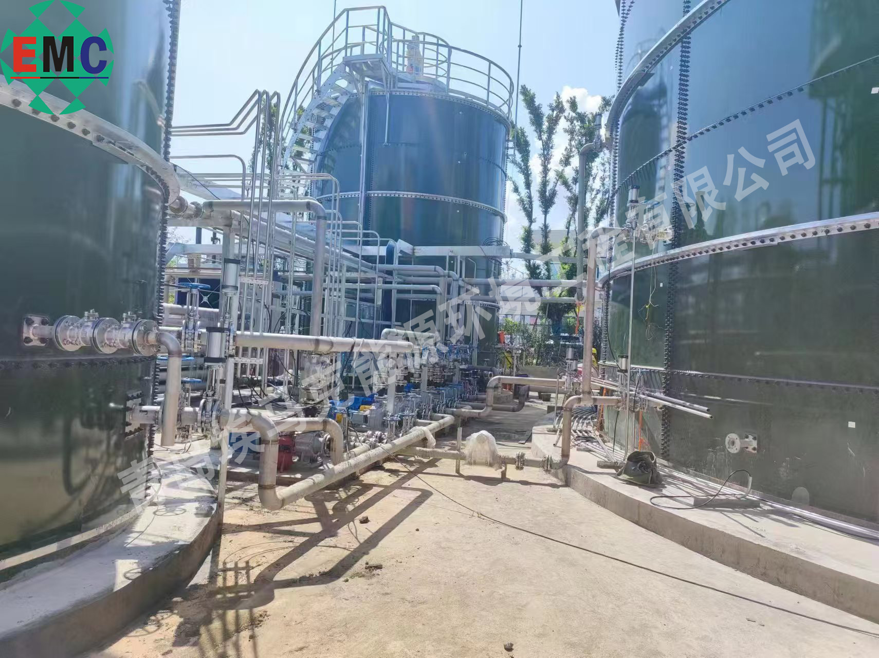 四川，成都餐厨垃圾处理厌氧发酵罐(图1)