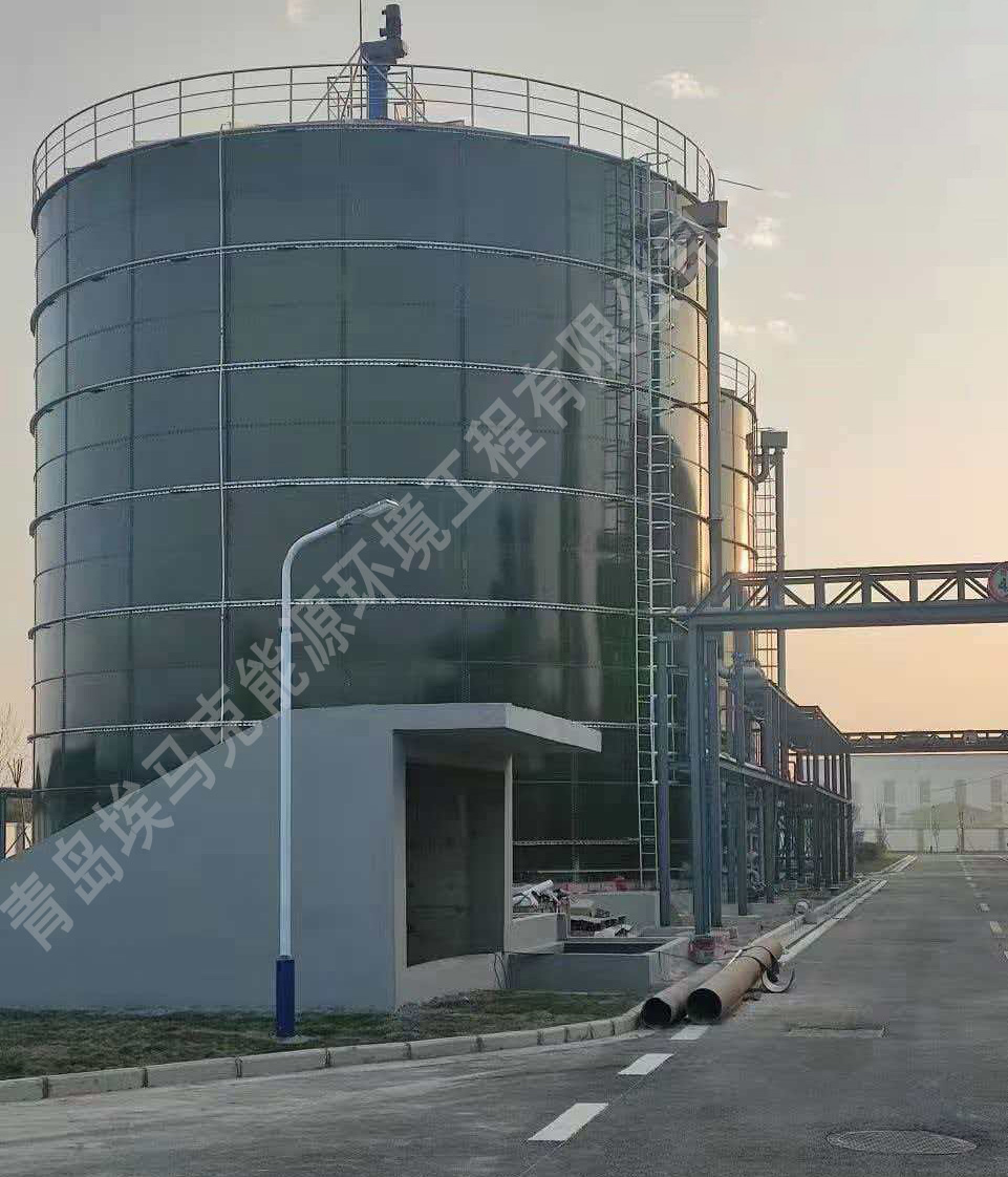 山东，潍坊餐厨垃圾厌氧发酵罐